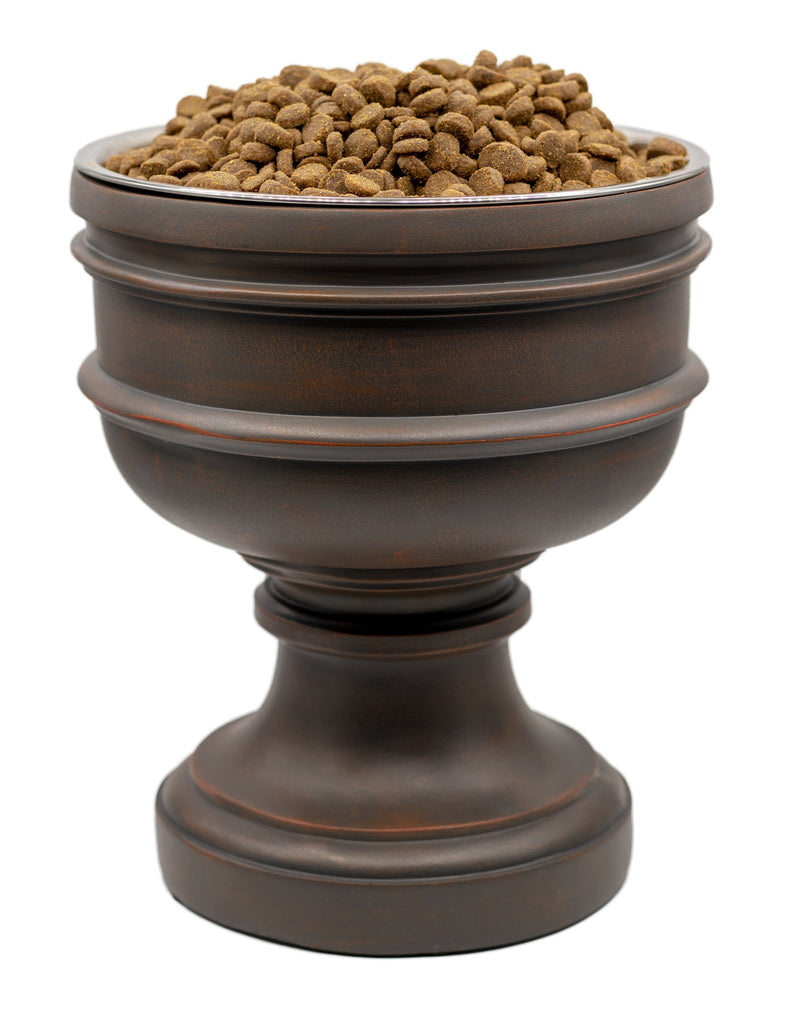 Top 5 Best Raised Dog Bowls includes Pet Junkie's Summit Elevated Bowl
