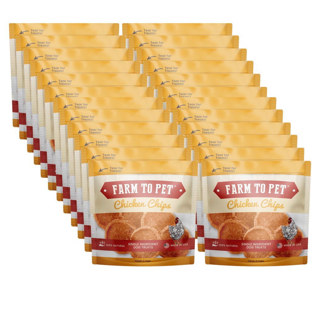 Chicken Chips Snack Pack Bundles | Dog Party Favors & Training Treats