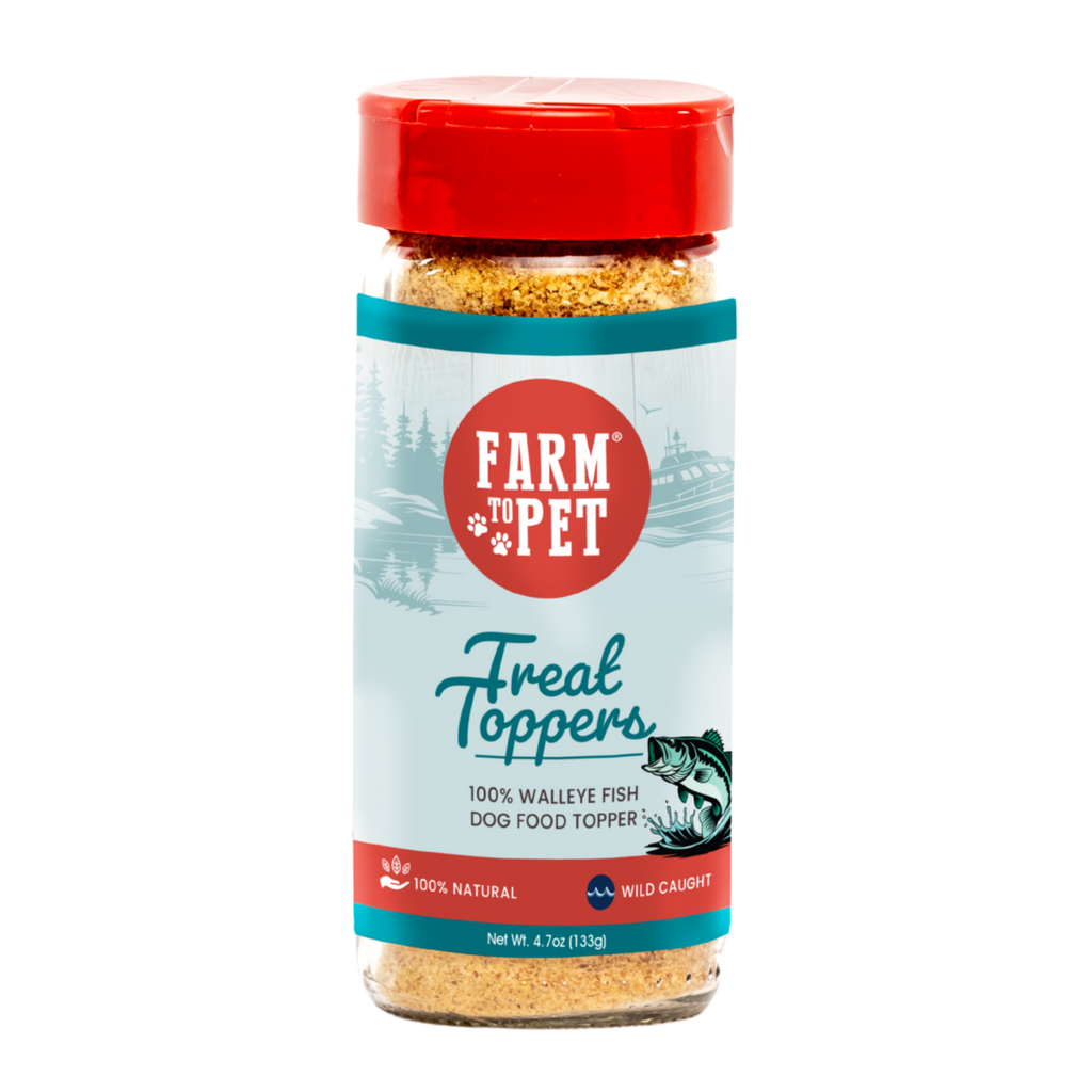Treat Topper Fish Dog Food Topper