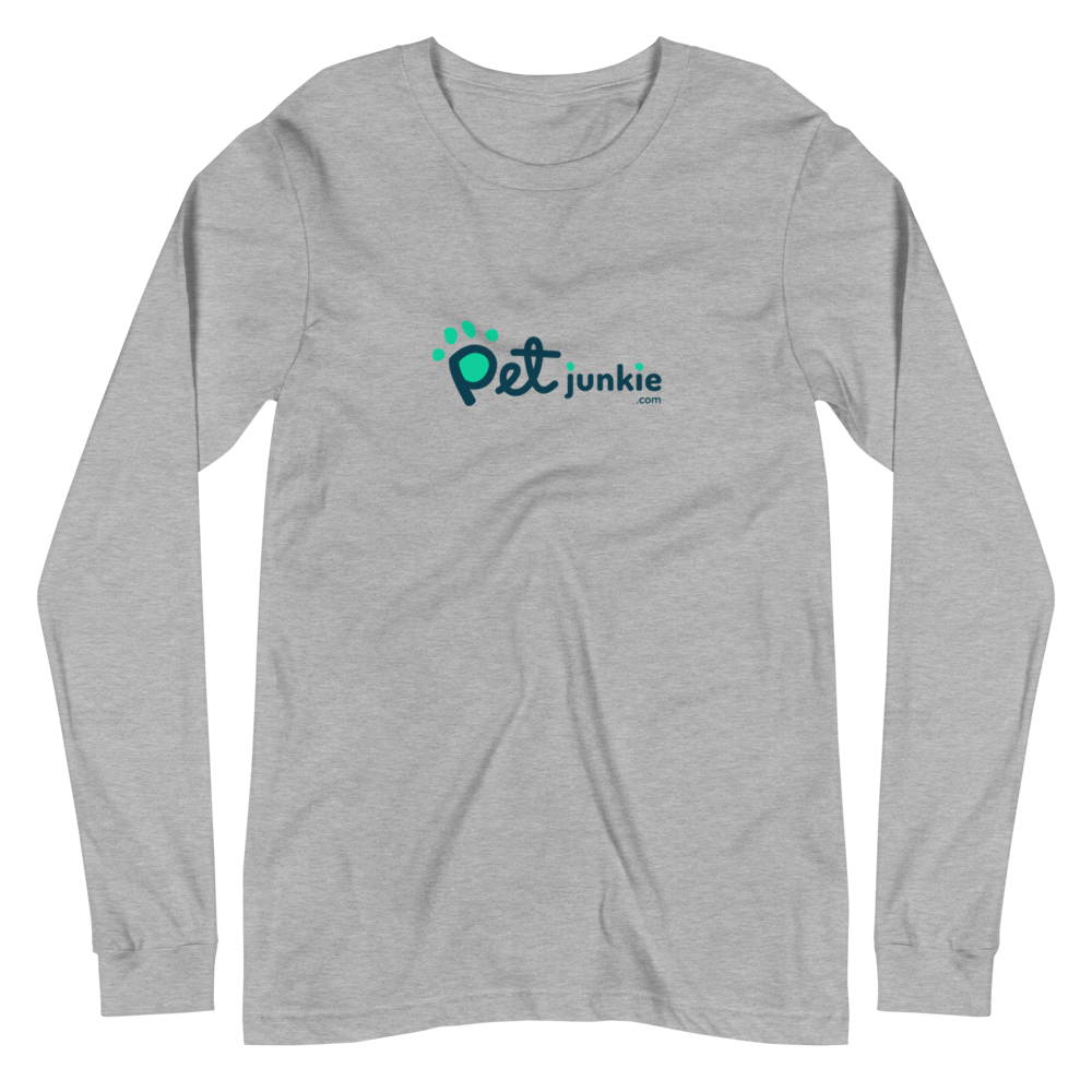 Pet Junkie Logo - Long-Sleeve Unisex T-Shirt