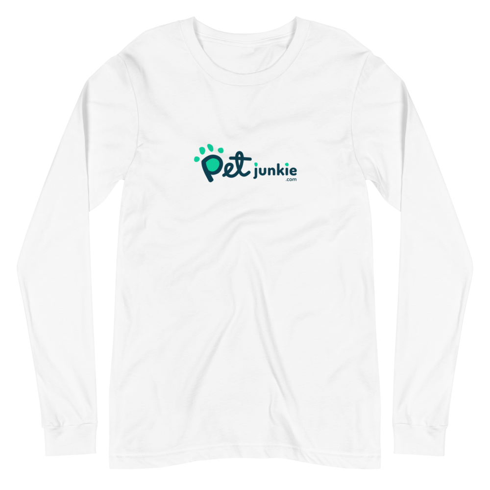 Pet Junkie Logo - Long-Sleeve Unisex T-Shirt