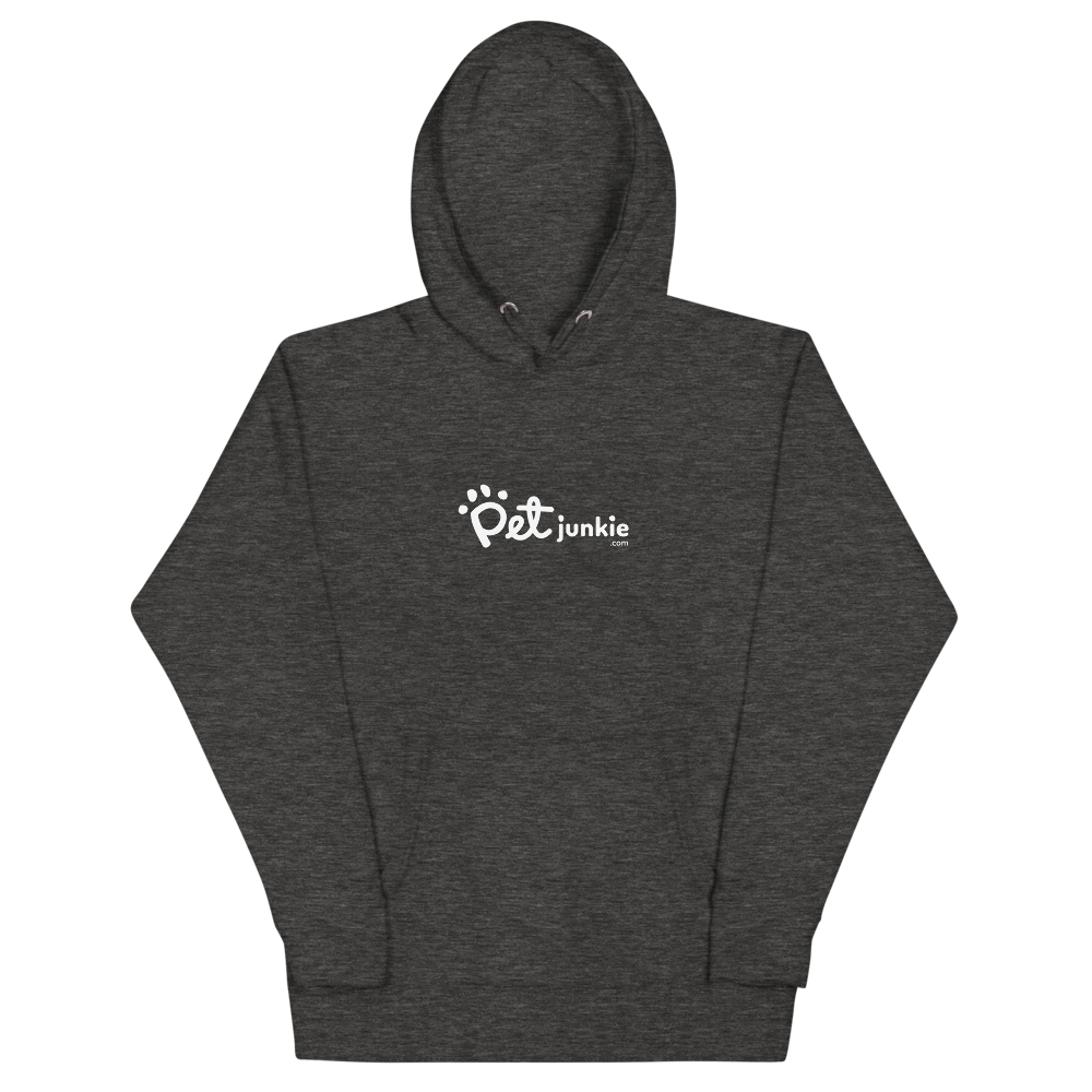 Pet Junkie Logo (White) - Unisex Hoodie